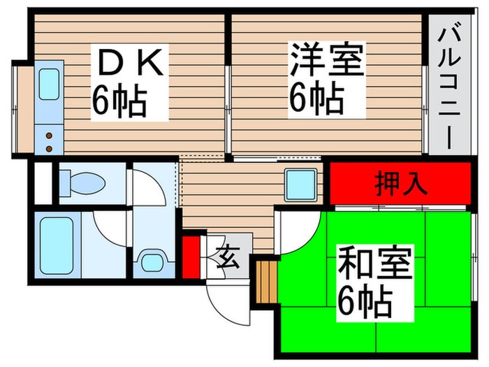 間取り図 ラフィーヌ北小金