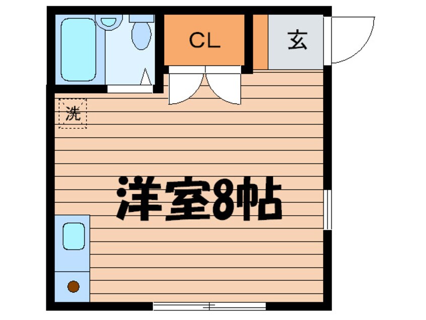 間取図 エステートピア西ヶ原