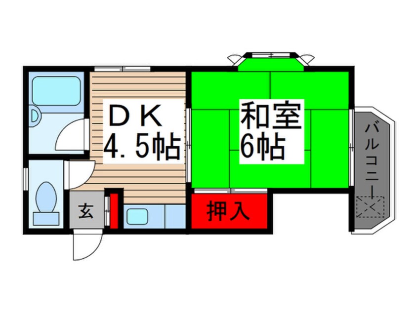 間取図 スト－クプラザＯＨ