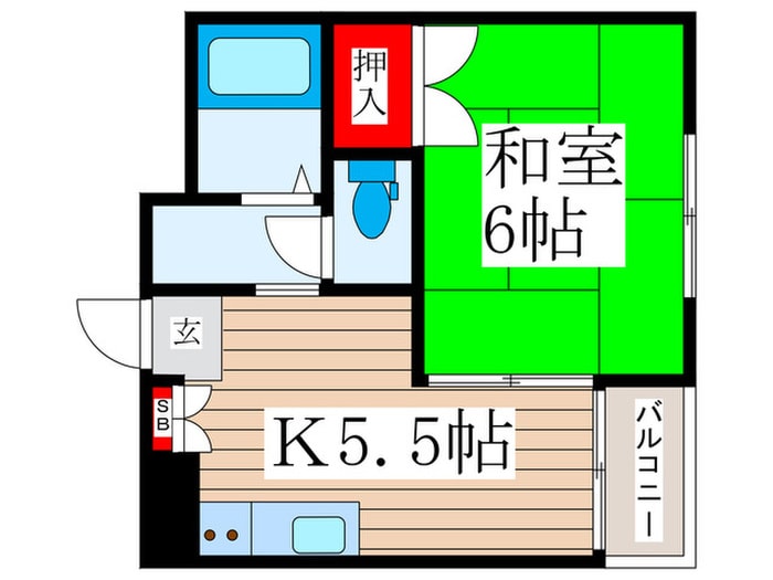 間取り図 萬治洞ビル