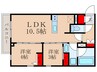 イプセ中野三丁目 2LDKの間取り