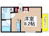 フェリスヴィラ船橋 1Rの間取り
