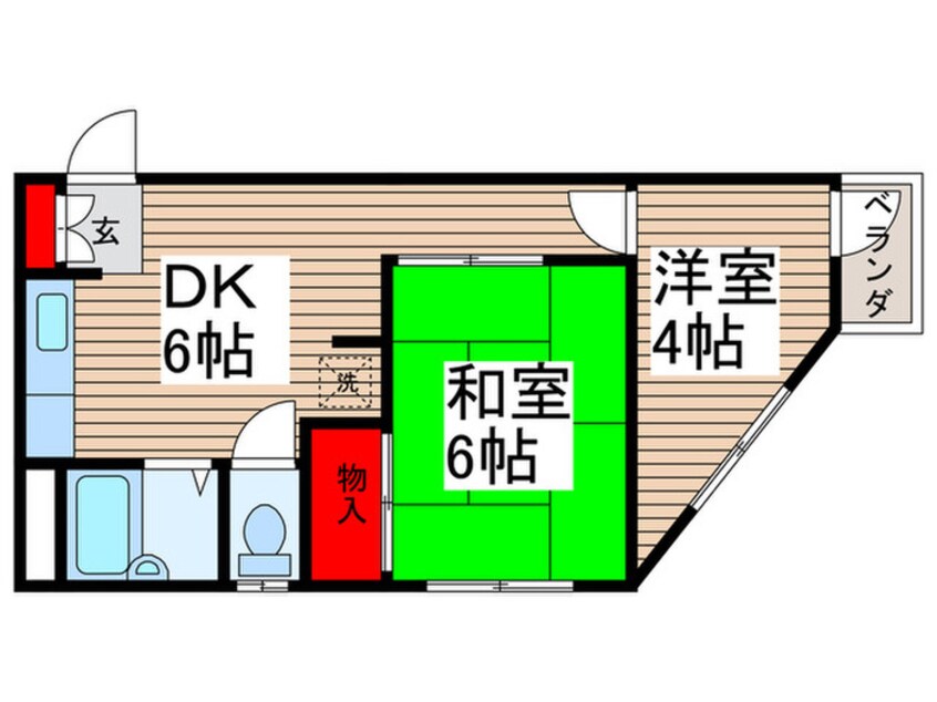 間取図 蓮見ビル