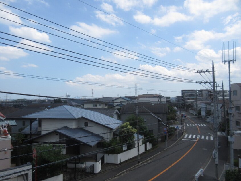 室内からの展望 泉コーポ