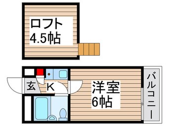 間取図 ロイヤル北小金