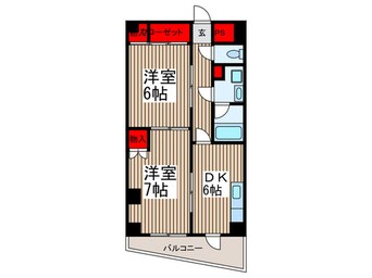 間取図 メゾンアイボリー