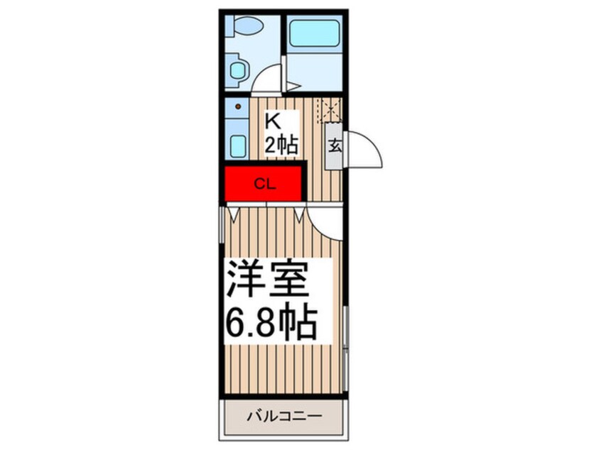 間取図 ヒルズガーデン