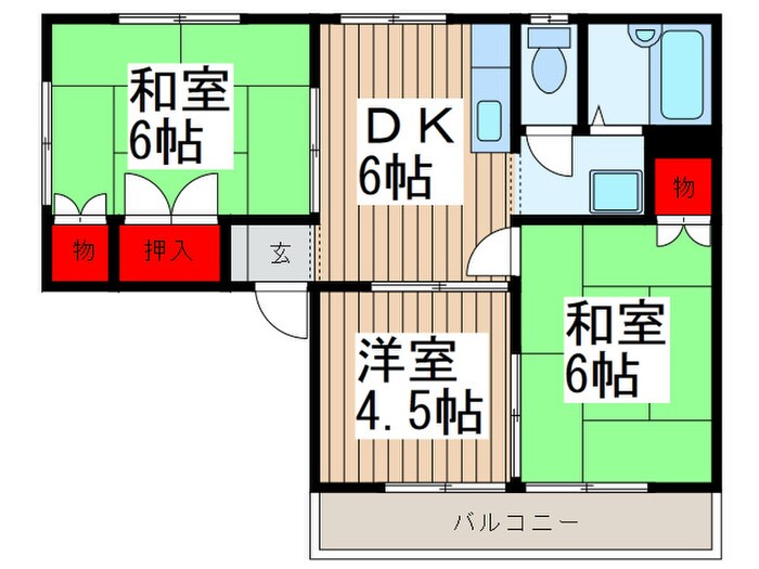 間取り図 オカダメゾン