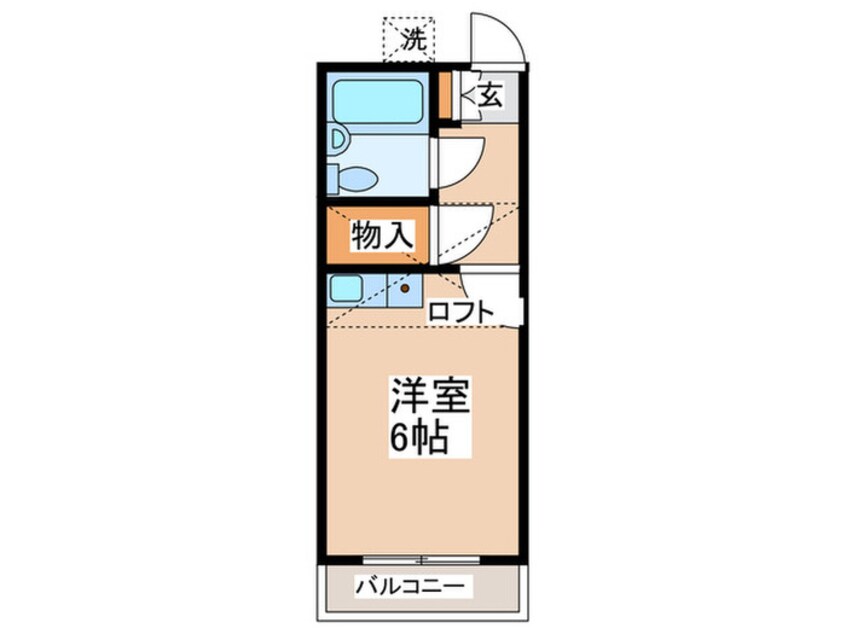 間取図 コーポアメニティⅡ