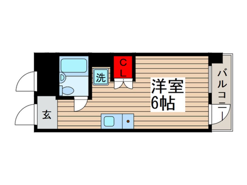 間取図 西村アパ－トメント