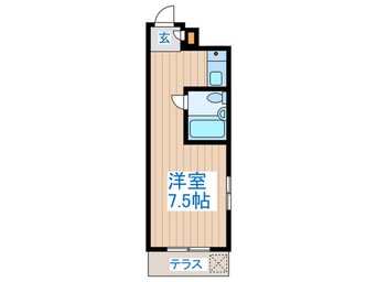 間取図 ユ－スフル千歳烏山(108)