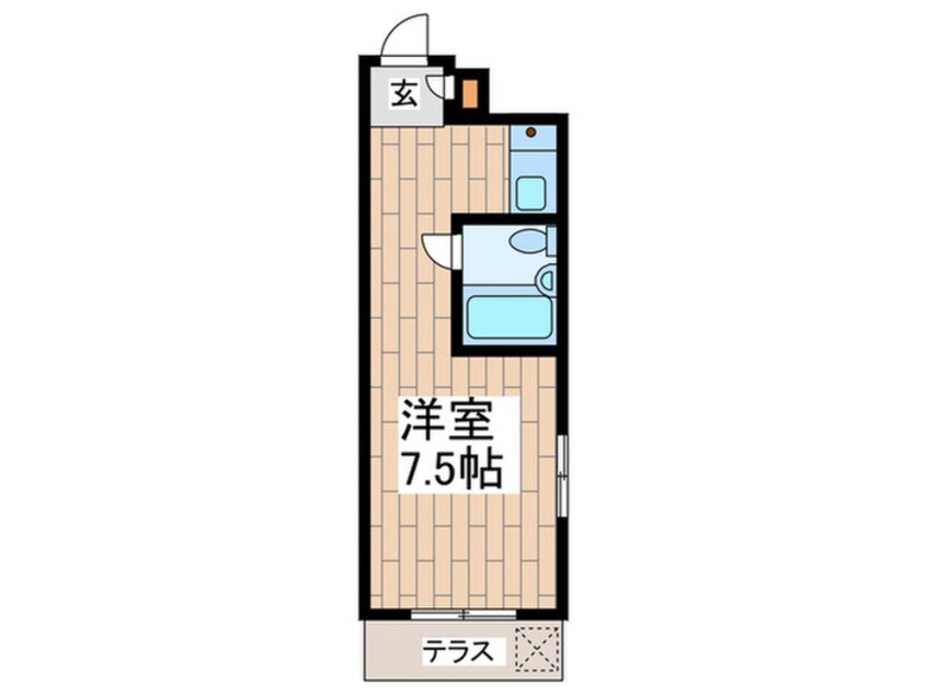 間取図 ユ－スフル千歳烏山(108)