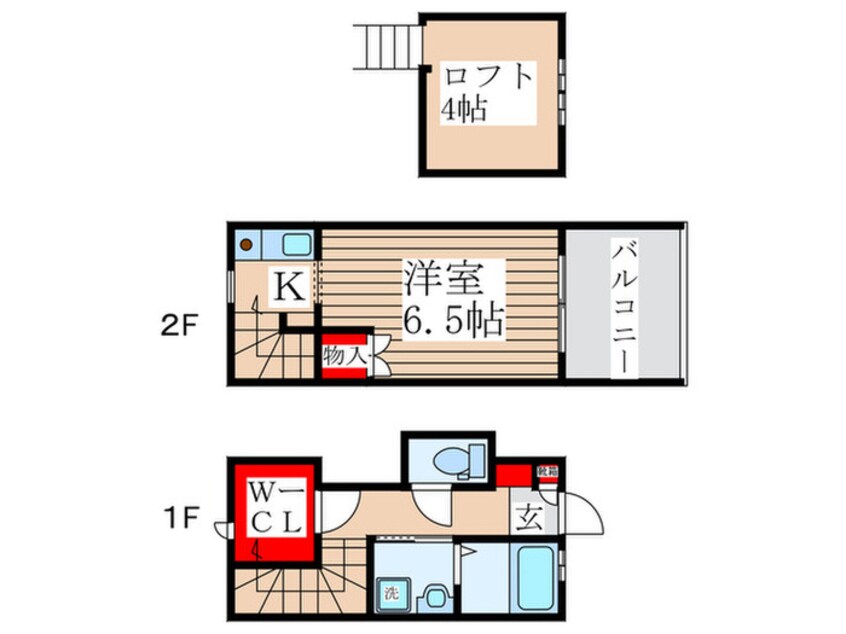 間取図 ＵｒｂａｎＣｏｕｒｔ