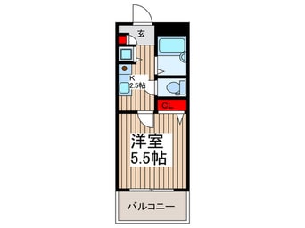 間取図 Ｕｎ　Ｂｒｉｌｌａｎｔ