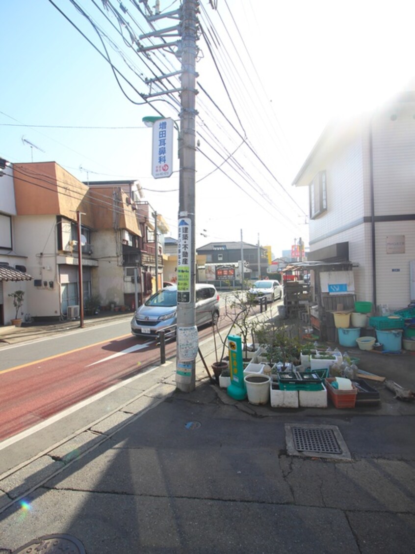 室内からの展望 コーポ金子