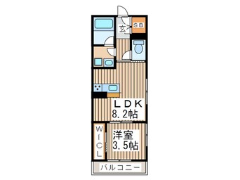 間取図 エタジェール