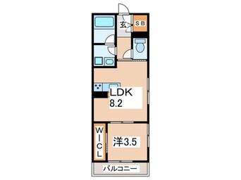 間取図 エタジェール