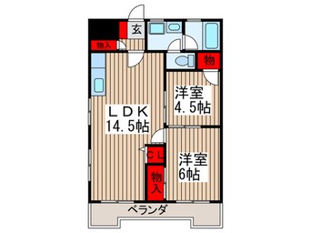 間取図 メゾンタナカ