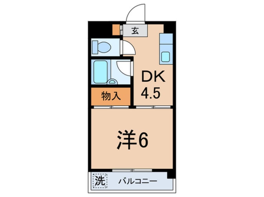 間取図 サガラマンション