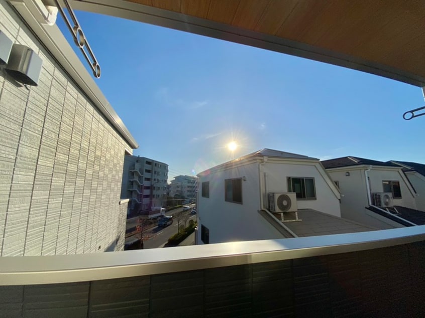 室内からの展望 ソレイユ調布