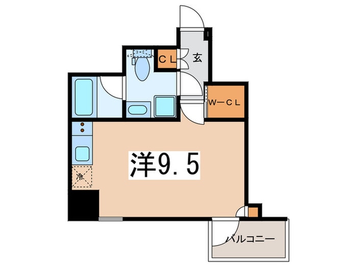 間取り図 ザ・パークハビオ横浜東神奈川