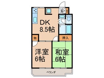 間取図 ヴィラクレール