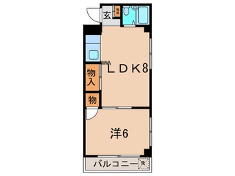 間取図 コ－ポ高橋