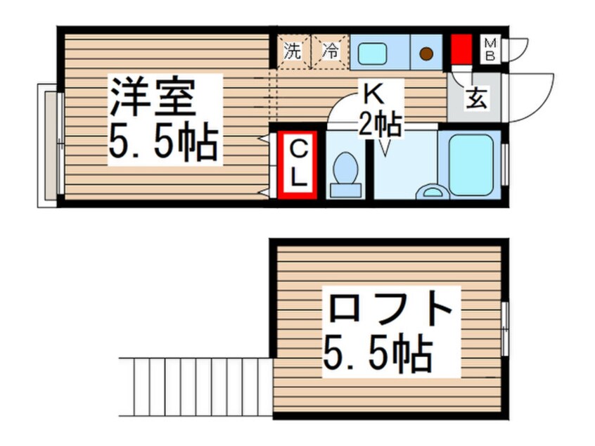 間取図 シュタットＭ