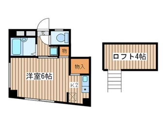 間取図 バーミープレイス上北沢Ⅱ