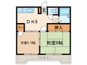 ルミエール本宿参番館の間取図