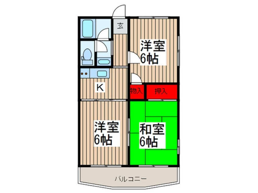 間取図 清水マンション