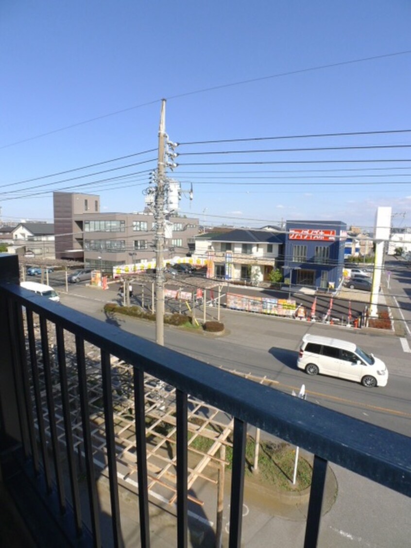 室内からの展望 清水マンション