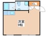 Bark Lane西荻窪 1Rの間取り
