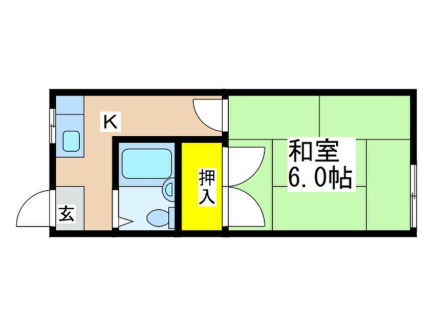 間取図 西川ハイツ