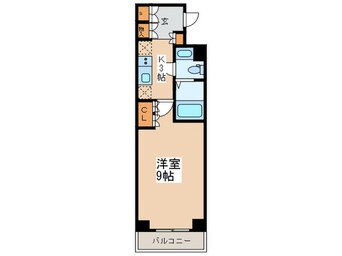 間取図 エスティメゾン代沢