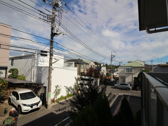 室内からの展望 エスティメゾン代沢