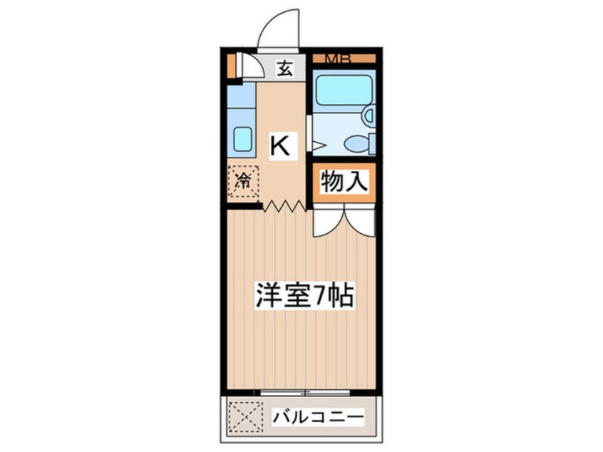 間取図 中川ビル