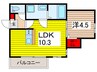 仮）西区宮前町計画 1LDKの間取り