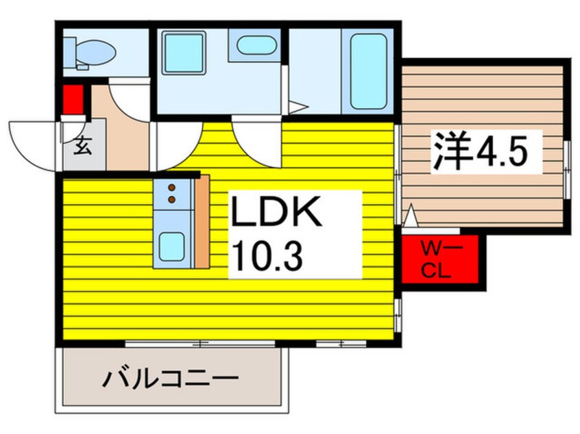 間取図 仮）西区宮前町計画