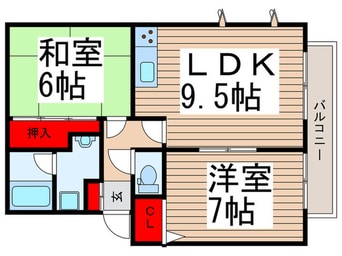 間取図 グランシャリオＡ