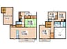 大場町戸建 4LDKの間取り