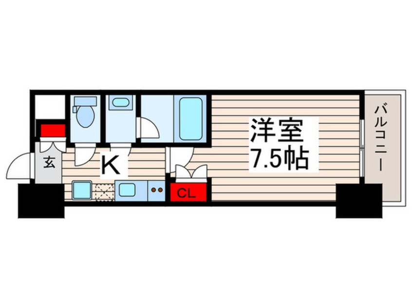 間取図 プラネソシエ西新井