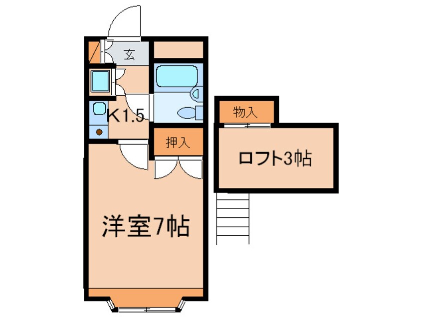 間取図 メイプルハウス