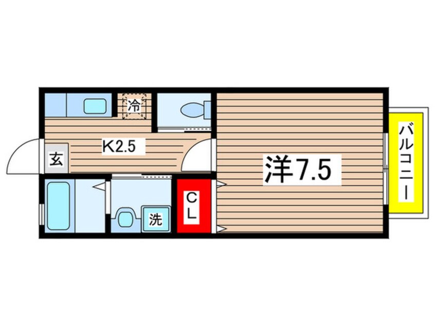 間取図 ハイム楓