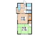 カルマート鷺沼 2Kの間取り