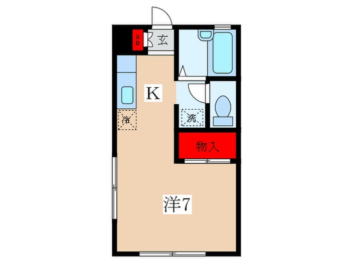 間取り図 大和町ハイツ