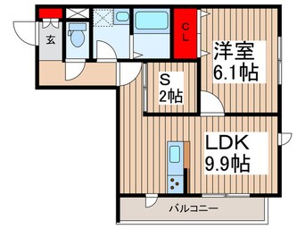 間取図 ガーデンホームズ高野