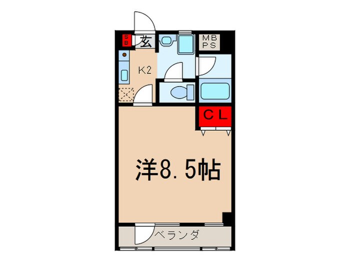 間取り図 中村北堀江ビル