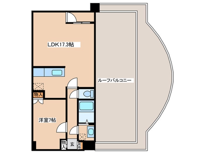 間取り図 エ－デルハイム湘南