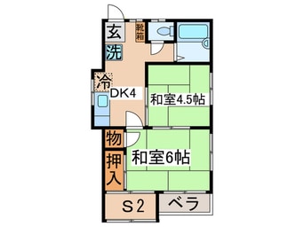 間取図 花椿　C棟
